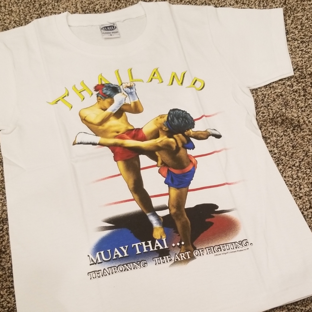 Girls Thailand Muay Thai Boxing T shirt